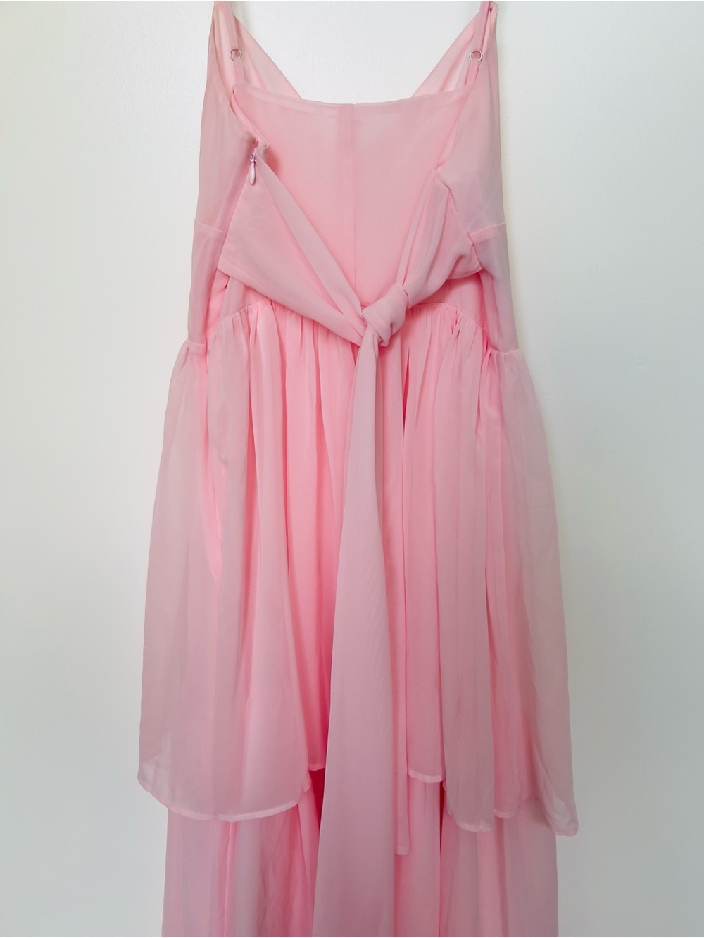 bp Blush Pink Tiered Spaghetti-Strap Maxi Dress - Picture 4 of 5